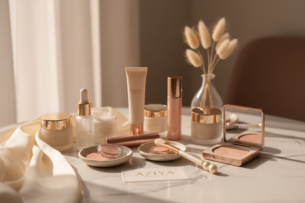Aziya Beauty Co. Brand Image
